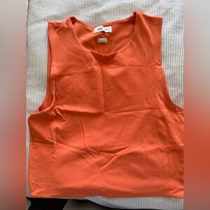 Babaton Contour Orange Sleeveless Tank Top